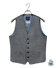 Harris Tweed Best Size: L Blue