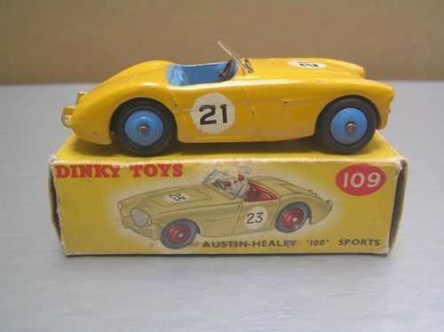 Dinky toys 109 austin healey - austin,
