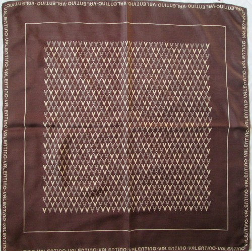 Foulard valentino 100 soie - -foulard,