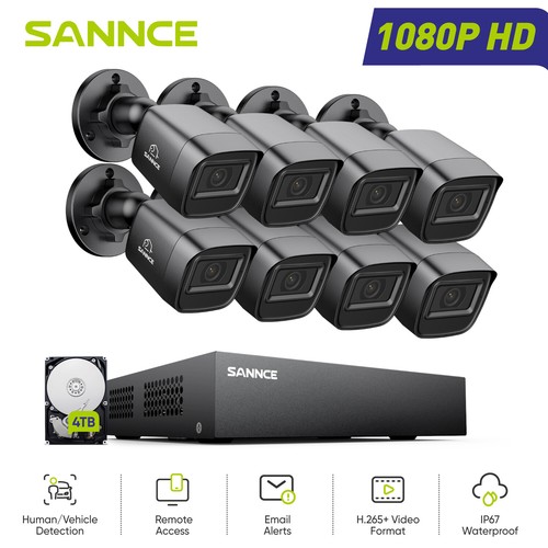 Sannce 8ch 1080p caméra - 1080p,