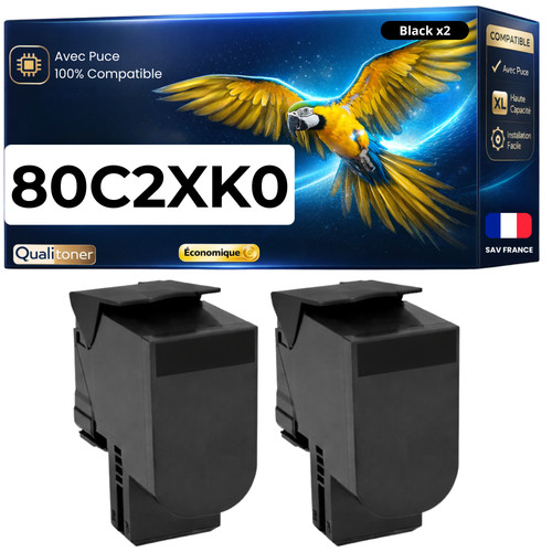 Pack toner 80c2xk0 - pack,