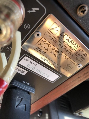 Luxman 32u vacuum - luxman, tube