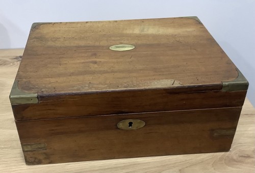 Ancien ecritoire marine - ancien.,