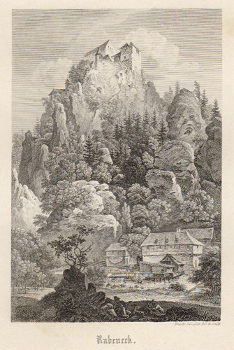 Rabeneck ofr original gravure - rabeneck,