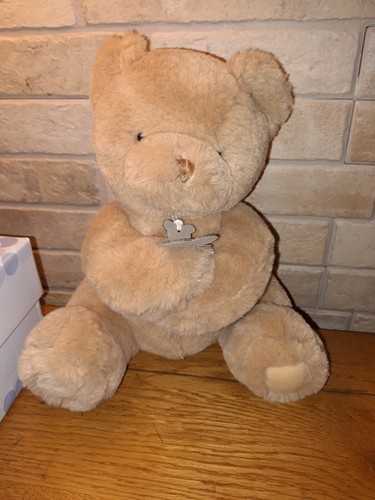 Peluche doudou ours assis - oc/peluche,