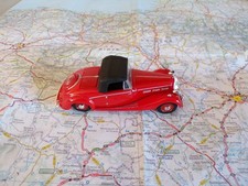 TRIUMPH Dolomite 1939 rouge  Ancienne Dinky Matchbox 1/43