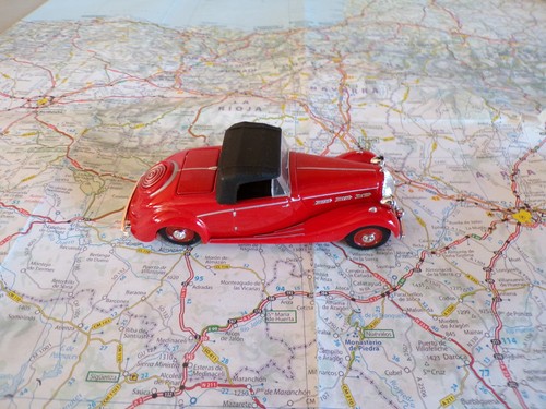 Triumph dolomite 1939 rouge - triumph,
