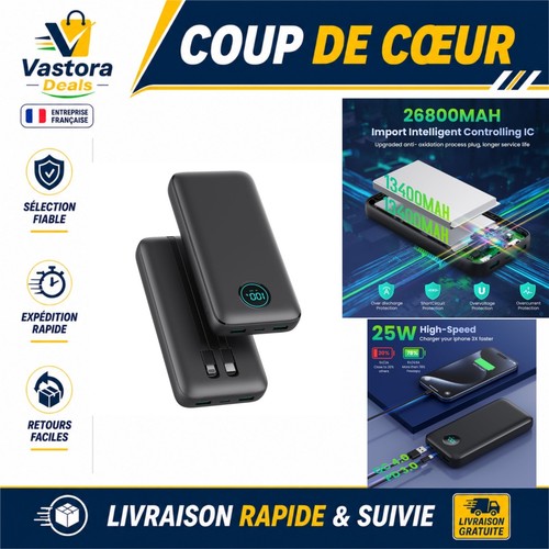 Batterie externe 26800mah - batterie,