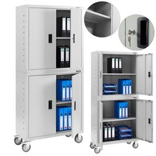 AREBOS Armoire de classement Armoire de bureau Armoire de rangement