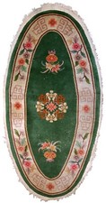 Tapis Ancien Art Déco Chinois
