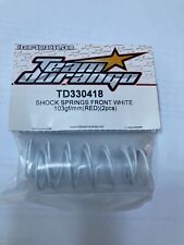Radio Control Team Durango DNX DEX 408 #TD330418 Shock springs Front White 103gf