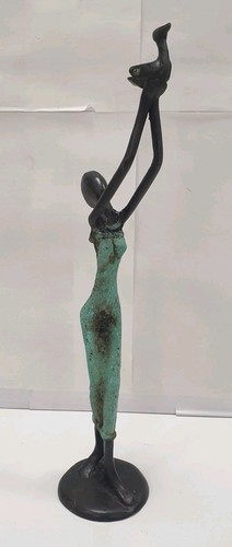 Statuette femme bronze - bronze, art