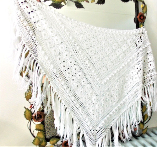 Chale crochet fait - crochet,