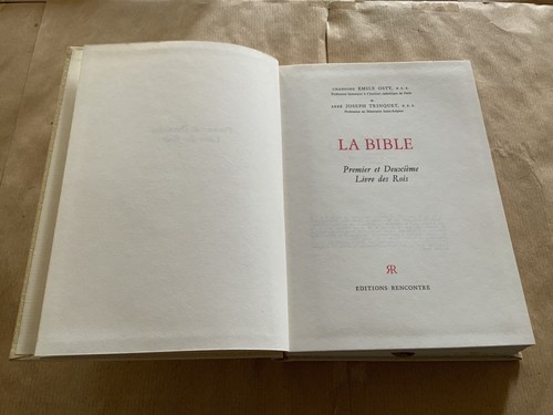 Bible osty premier et - la,