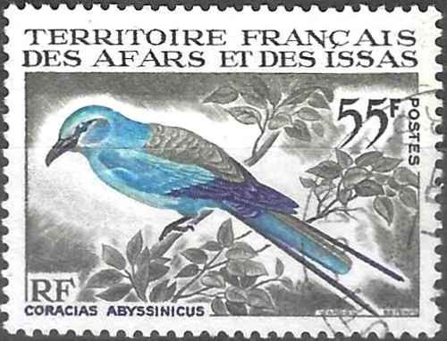 Timbre oiseaux afars issas - oiseaux,