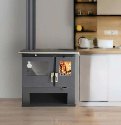 Cuisinière poêle bois - à,