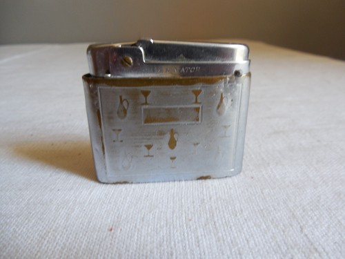 Briquet vintage silver match - vintage,