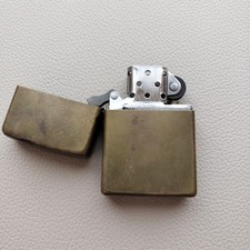 Briquet Zippo G15 fabriqué aux États-Unis d'occasion rétro sans silex