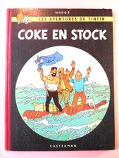 TINTIN T. 19_Coke en stock B 24 (EO française 1958)_TBE_550 €