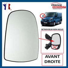 GLACE DE RETROVISEUR AVANT DROIT HAUT POUR TRAFIC II VIVARO A PRIMASTAR