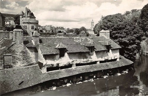 Vannes les anciens remparts - -,