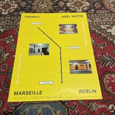 AXEL HÜTTE TRANSIT AFFICHE