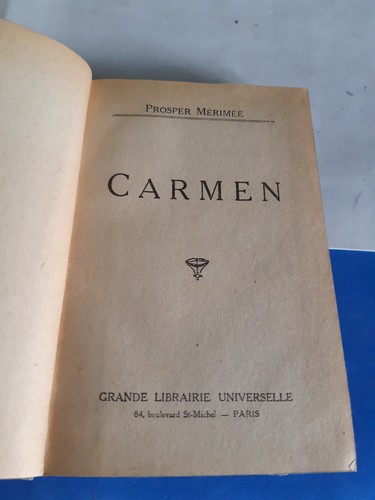 Carmen prosper merimee - carmen,