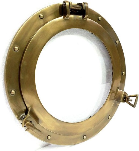 Ancien hublot maritime - , 12"