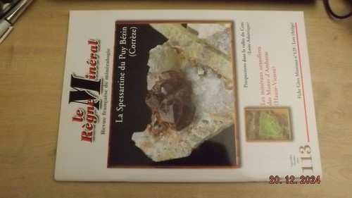 Revue regne mineral n - revue,