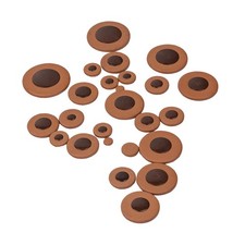 Lot de 25 coussinets en cuir d'agneau pour saxophone alto Yamaha