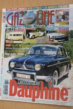 GAZOLINE N°71 DAUPHINE / ESTAFETTE / BUCCIALI TAV 30 / SM HAREL / ALFA BERLINA