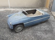 Ancienne Voiture à pédales DS Citroen MG Morellet Guerineau jouet ancien tôle 