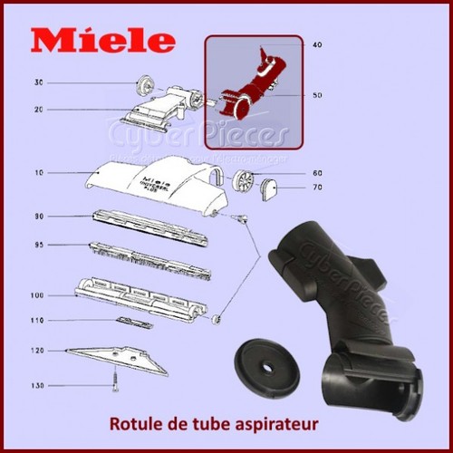 Rotule tube aspirateur - rotule,