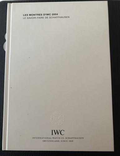 Les montres iwc le - les, d'iwc
