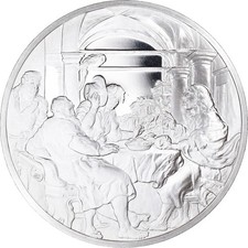 France, Médaille, Peinture