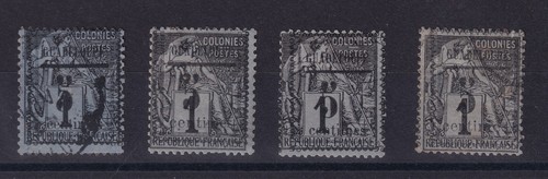 Timbres colonies francaise - timbres,