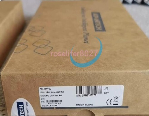 1pcs neuf advantech pci - 1pcs, pci-1711ul