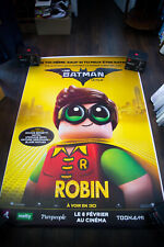 LEGO BATMAN C French Bus Shelter Rolled DS Vintage Movie Poster Original 2017
