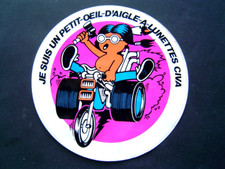 AUTOCOLLANT MOTO ancien 