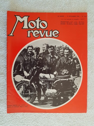 Moto revue 1803 9 - n°1803, 10/9/1966