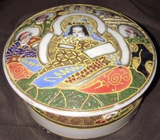 Pot Couvert En Porcelaine De