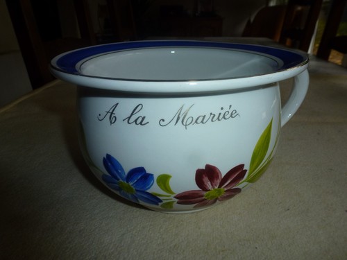 Superbe pot chambre - pot, la