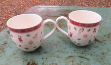 2 tasses Noël Villeroy boch
