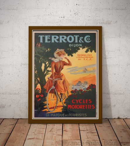 Affiche poster velo terrot - affiche-poster,