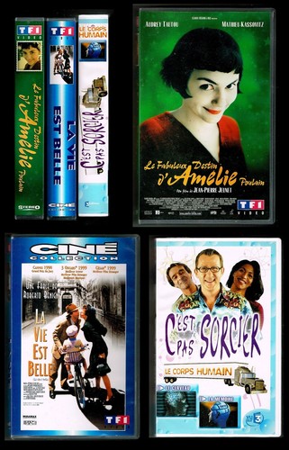 Lot vhs le fabuleux - 3, k7