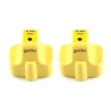 2 Jaune Cartouches d'encre pour HP Photosmart C7180 C7183 C7185 C7200 C7250