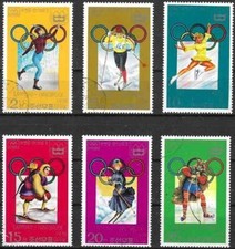 Timbres Sports d'hiver JO