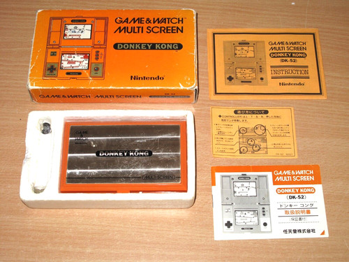 Nintendo game watch - watch, donkey