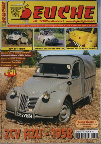 Deuche mehari magazine 41 - deuche,