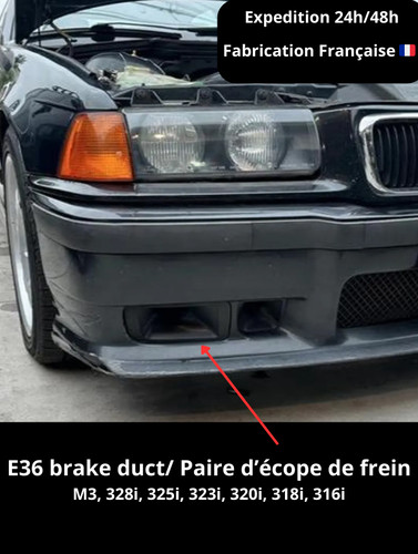 Paire ecopes brake duct - , bmw